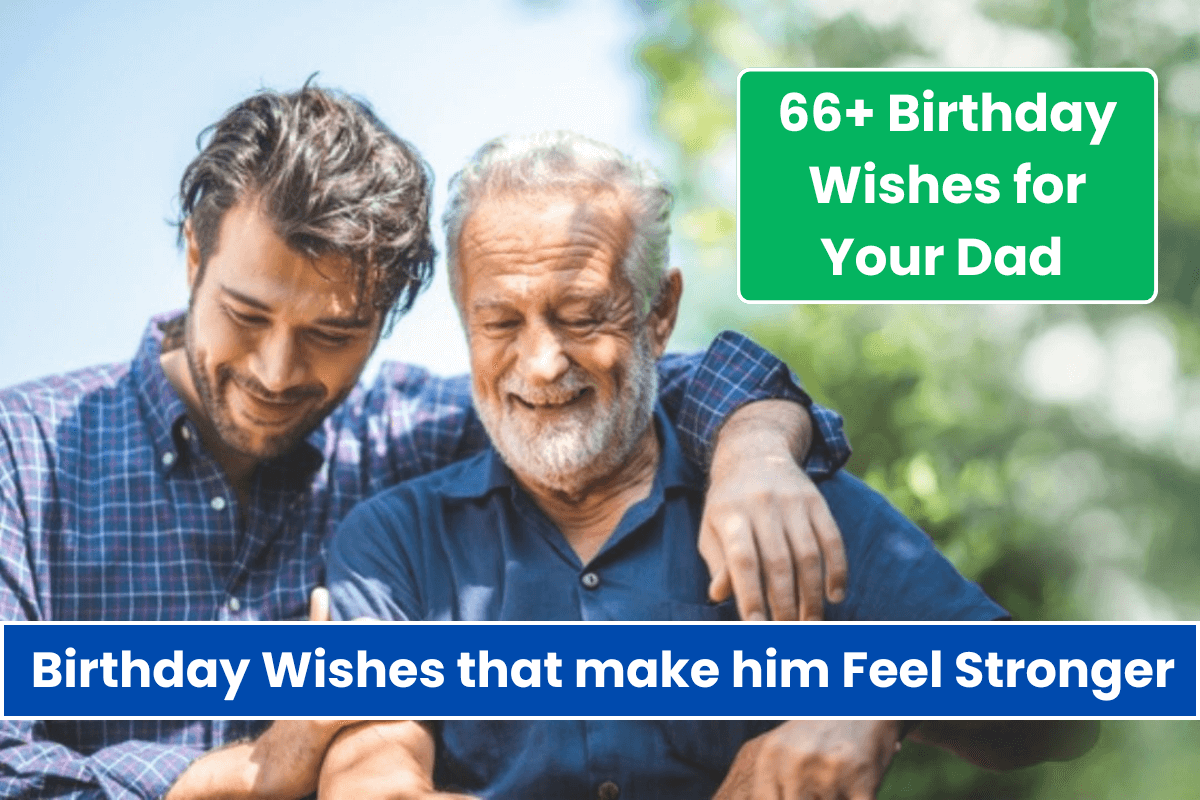 66+ Birthday Wishes for Your Dad that make him Feel Stronger