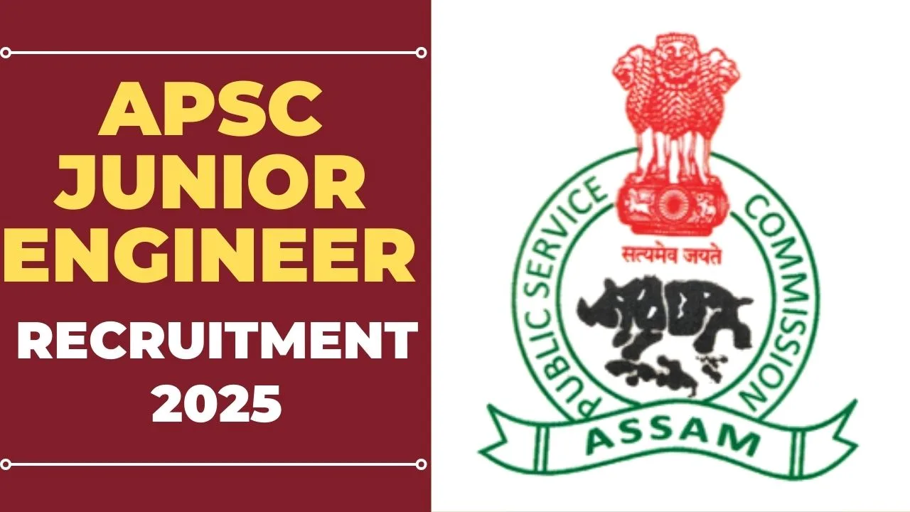 APSC Junior Engineer (JE) Recruitment 2025