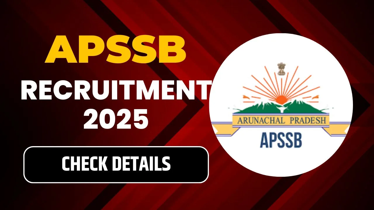 APSSB Recruitment 2025