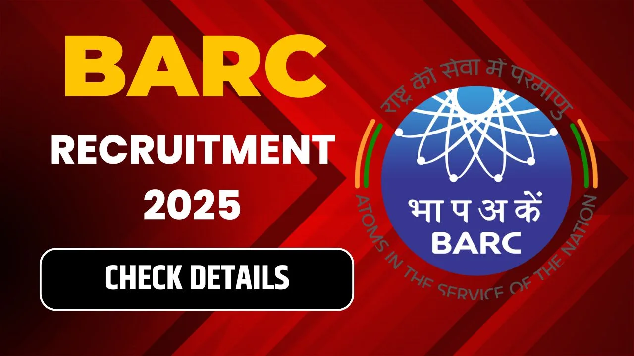 BARC Recruitment 2025