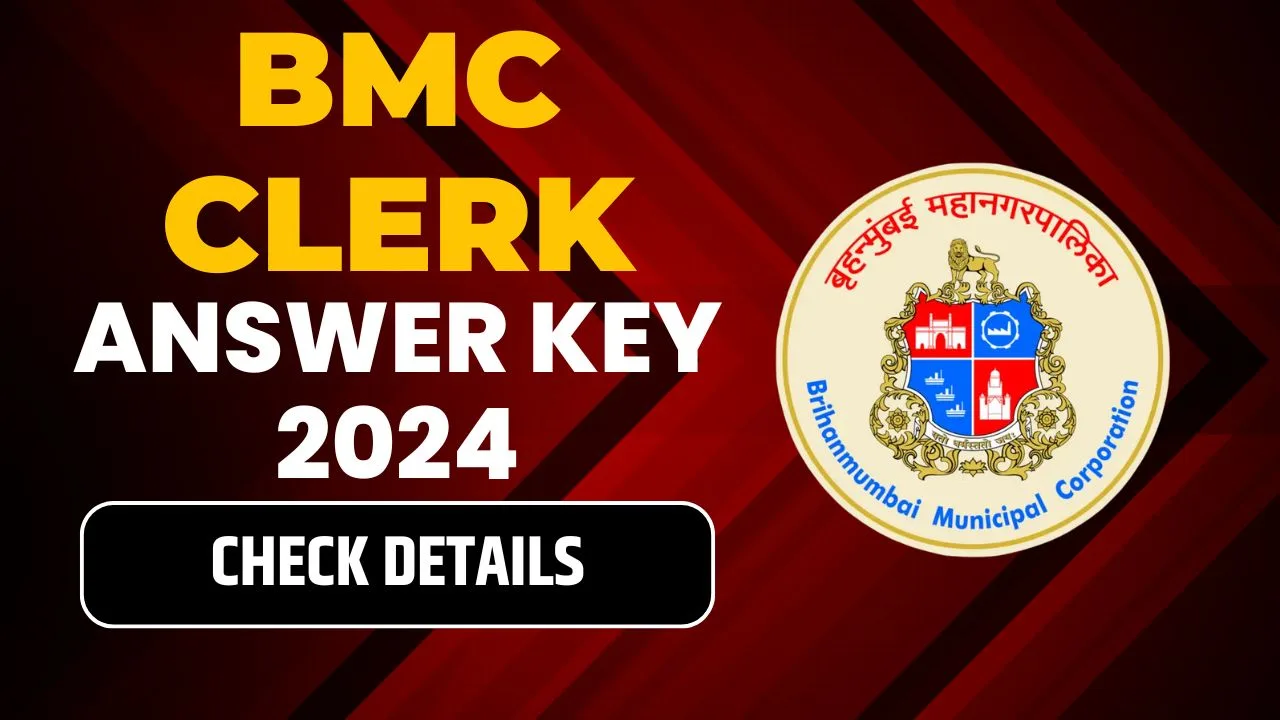 BMC Clerk Answer Key 2024