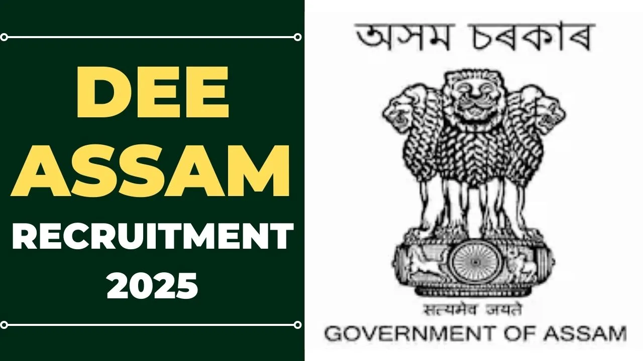 DEE Assam Recruitment 2025