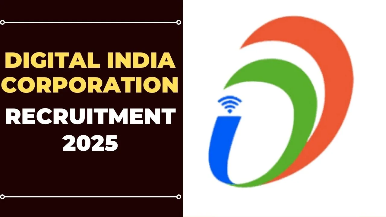 Digital India Corporation Recruitment 2025