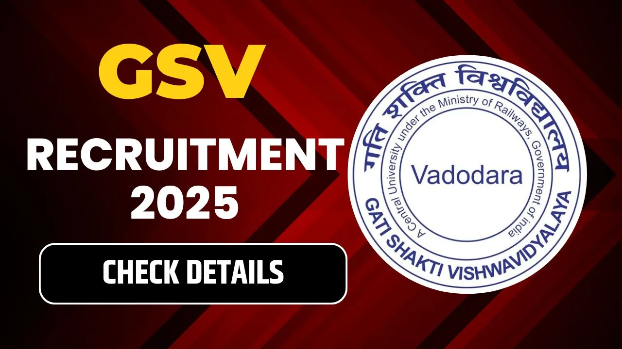 GSV Recruitment 2025