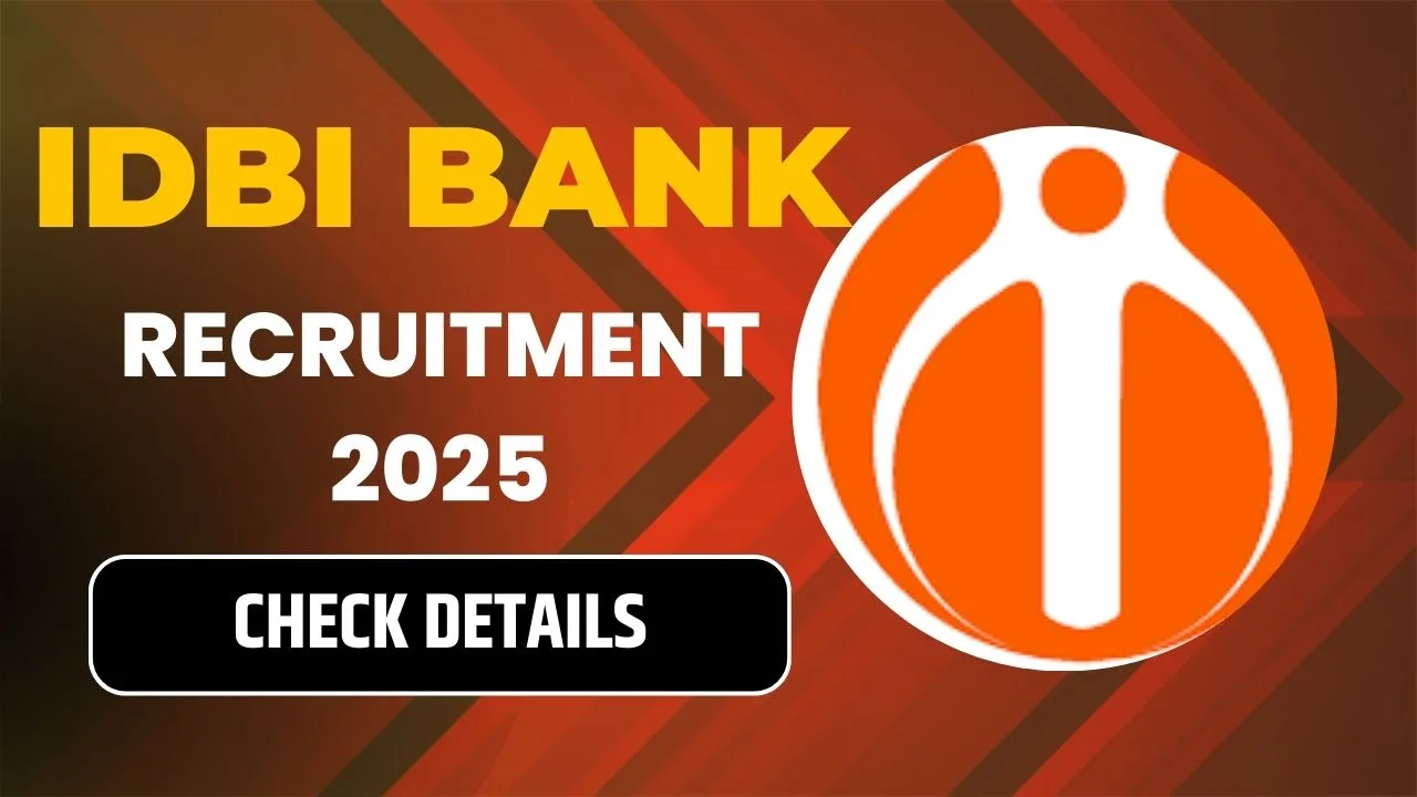 IDBI Bank Recruitment 2025