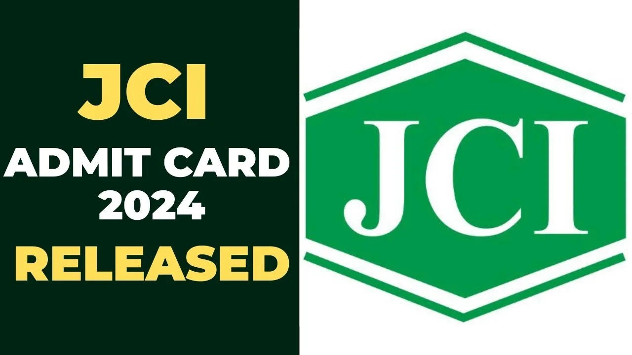 JCI Admit Card 2024 Released
