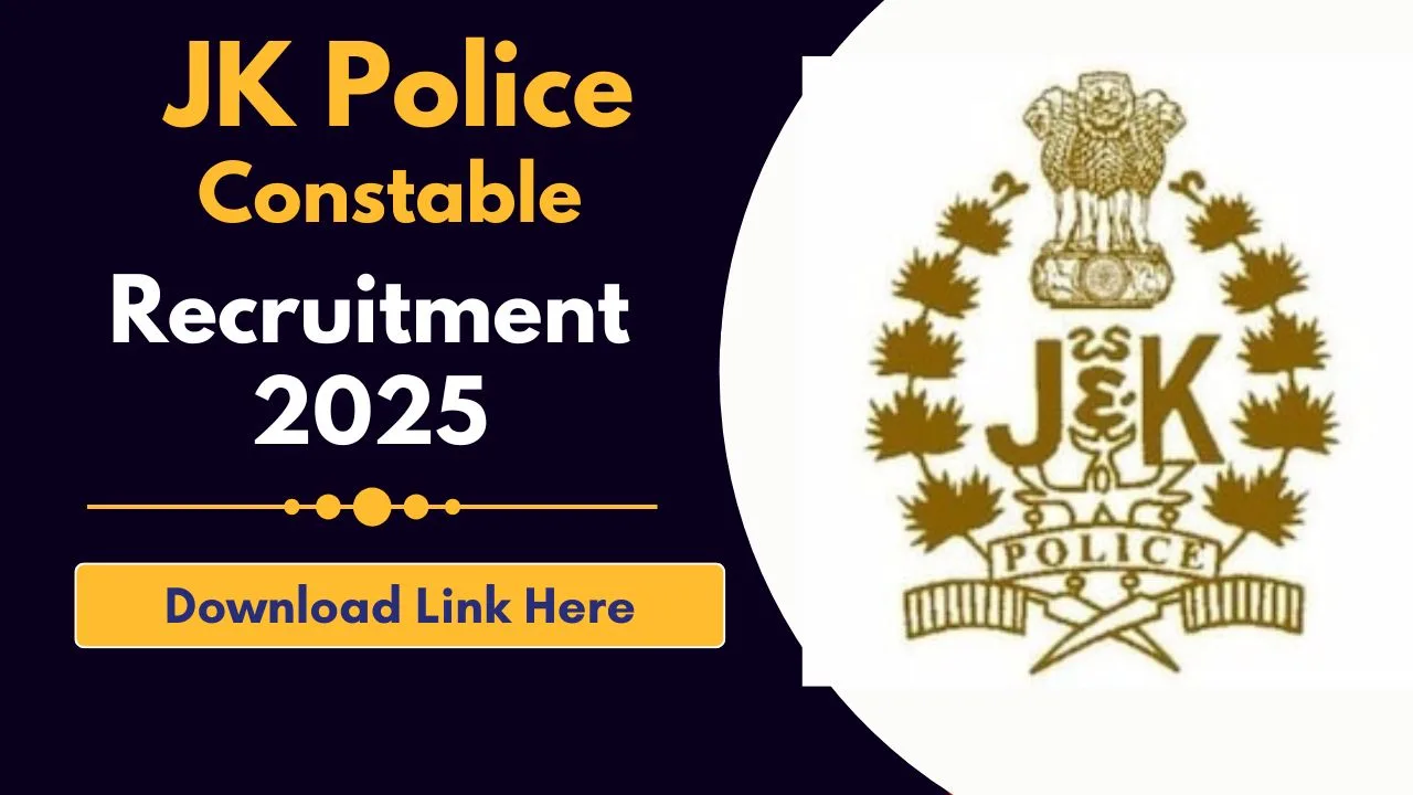JK Police Constable Admit Card 2024