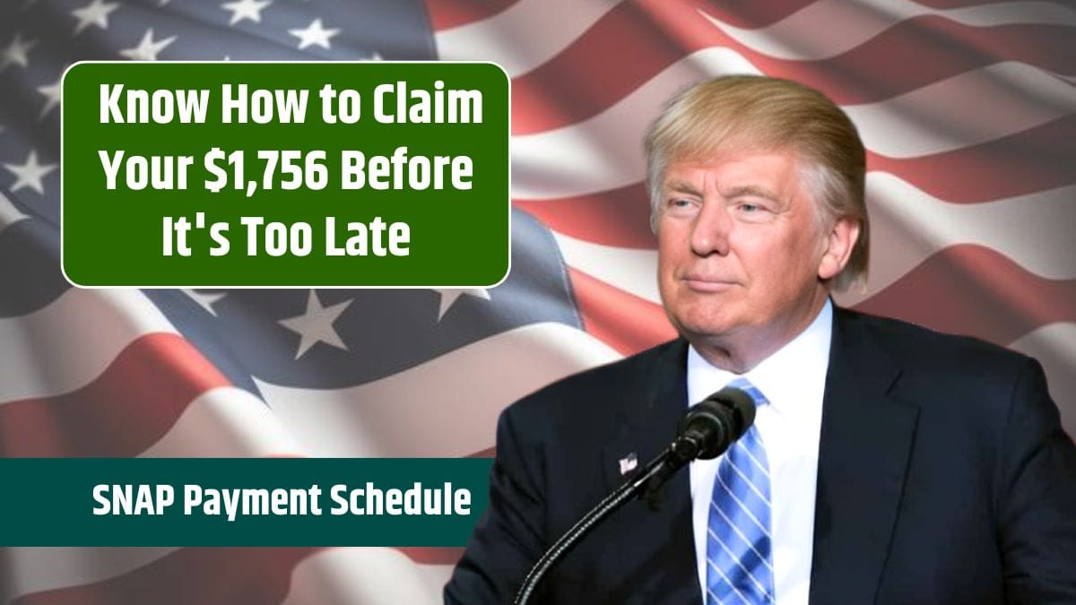 January 2025 SNAP Payment Schedule Know How to Claim Your 1,756