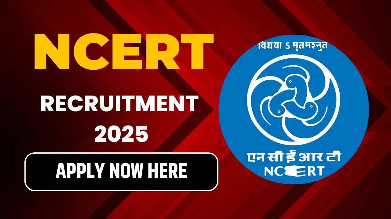 NCERT Recruitment 2025