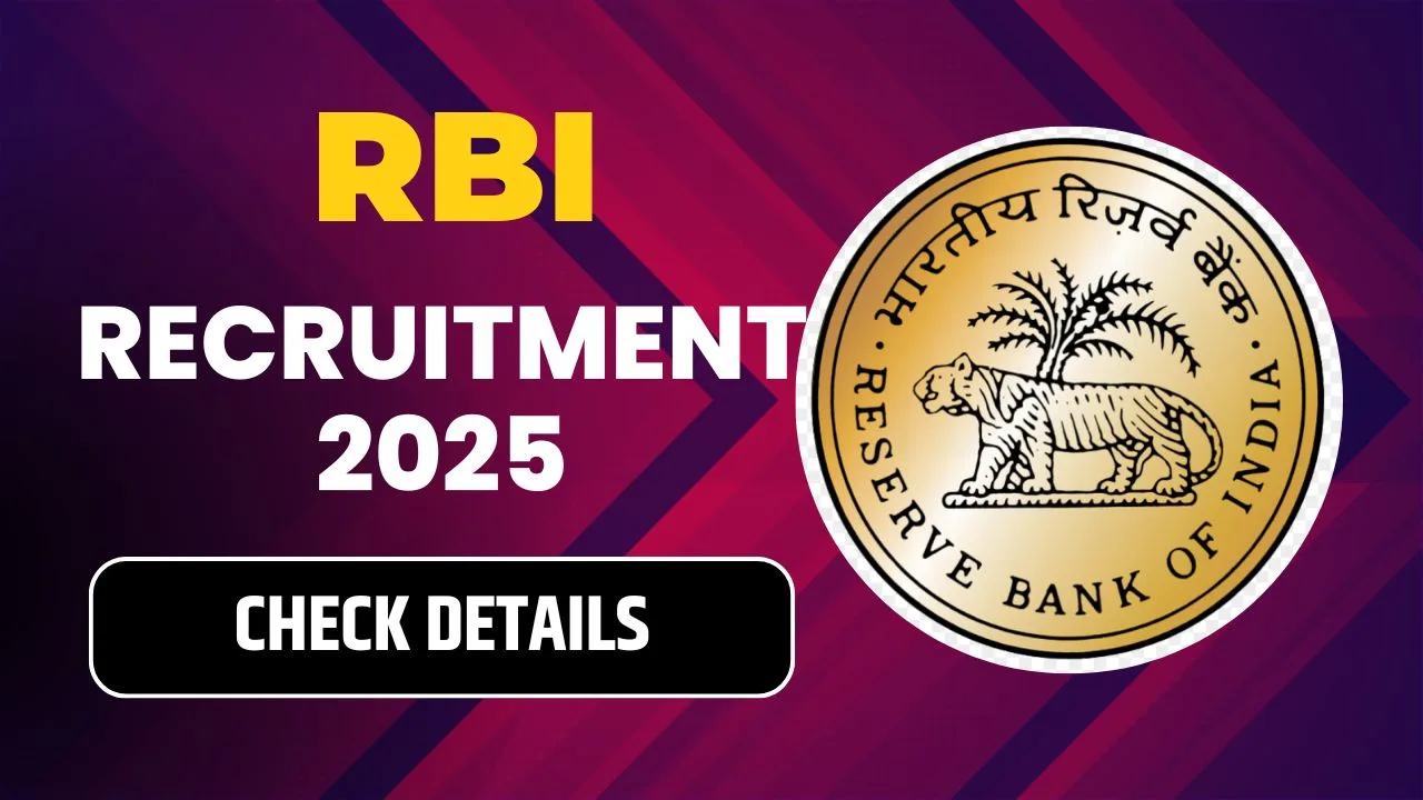 RBI Recruitment 2025