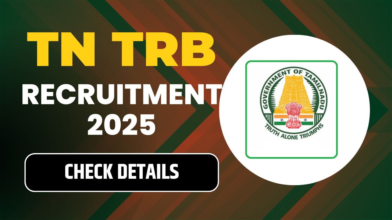 TN TRB Recruitment 2025