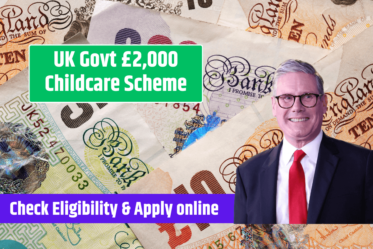 UK Government Offers £2,000 Per Child in Childcare Scheme Check Eligibility & Apply online