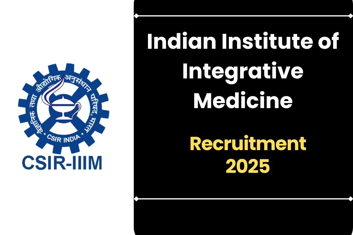 IIIM Jammu Recruitment 2025: Apply Online for 11 Scientist Vacancies