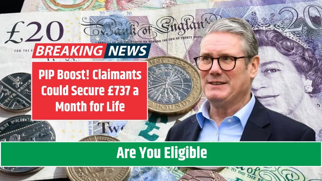 PIP Boost! Claimants Could Secure £737 a Month for Life – Are You Eligible