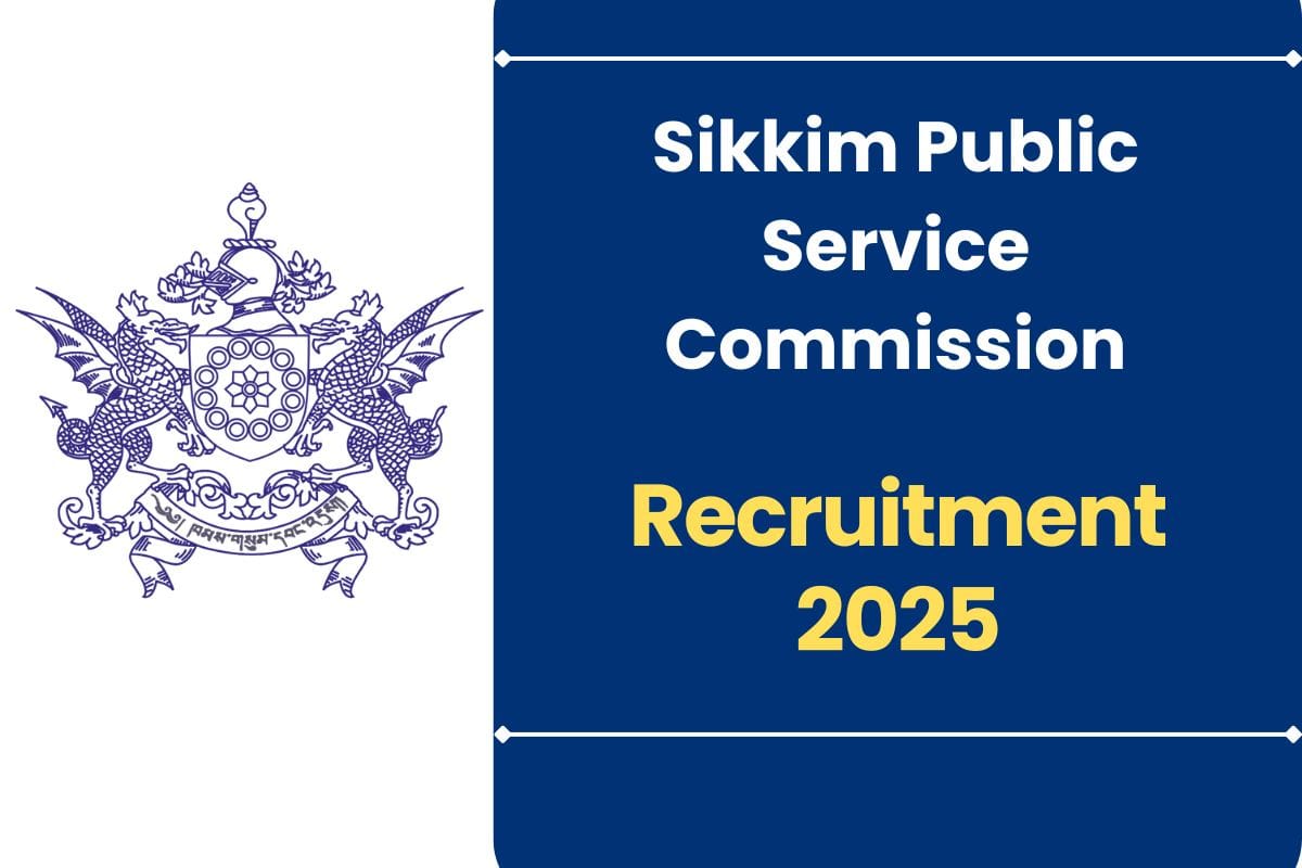 Sikkim PSC Recruitment 2025 Apply Online for 22 Under Secretary Vacancies