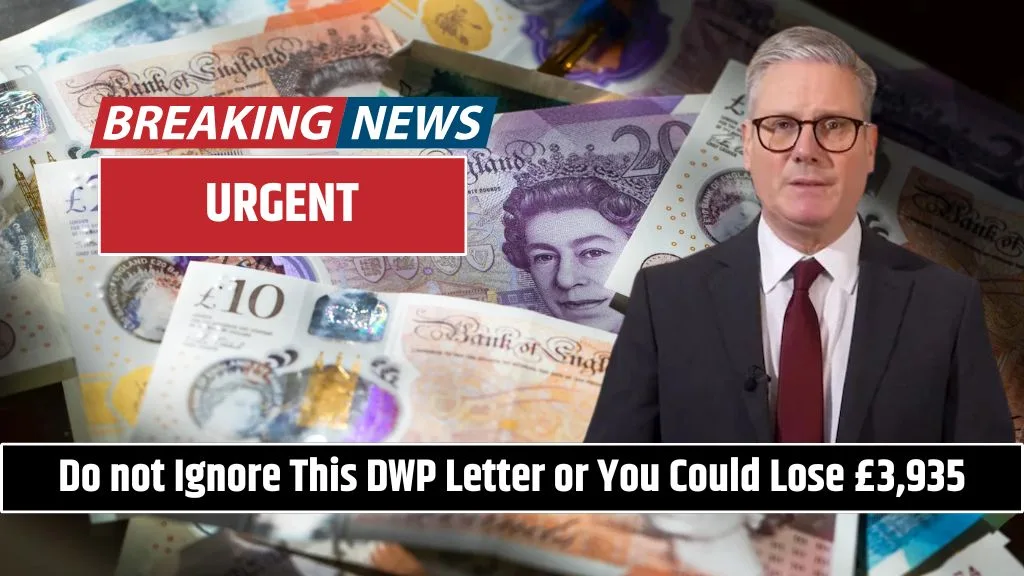 URGENT Do not Ignore This DWP Letter or You Could Lose £3,935