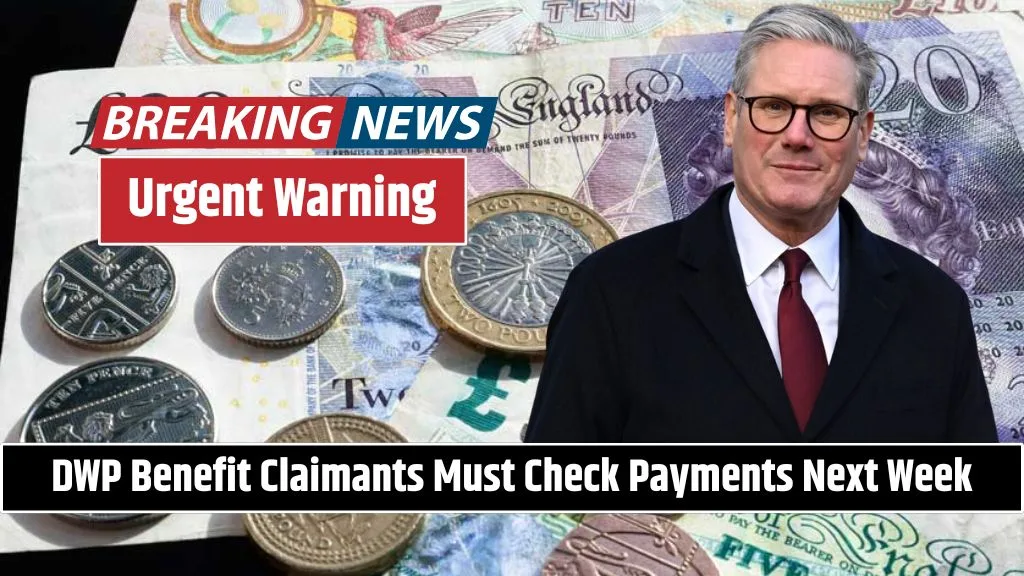 Urgent Warning DWP Benefit Claimants Must Check Payments Next Week